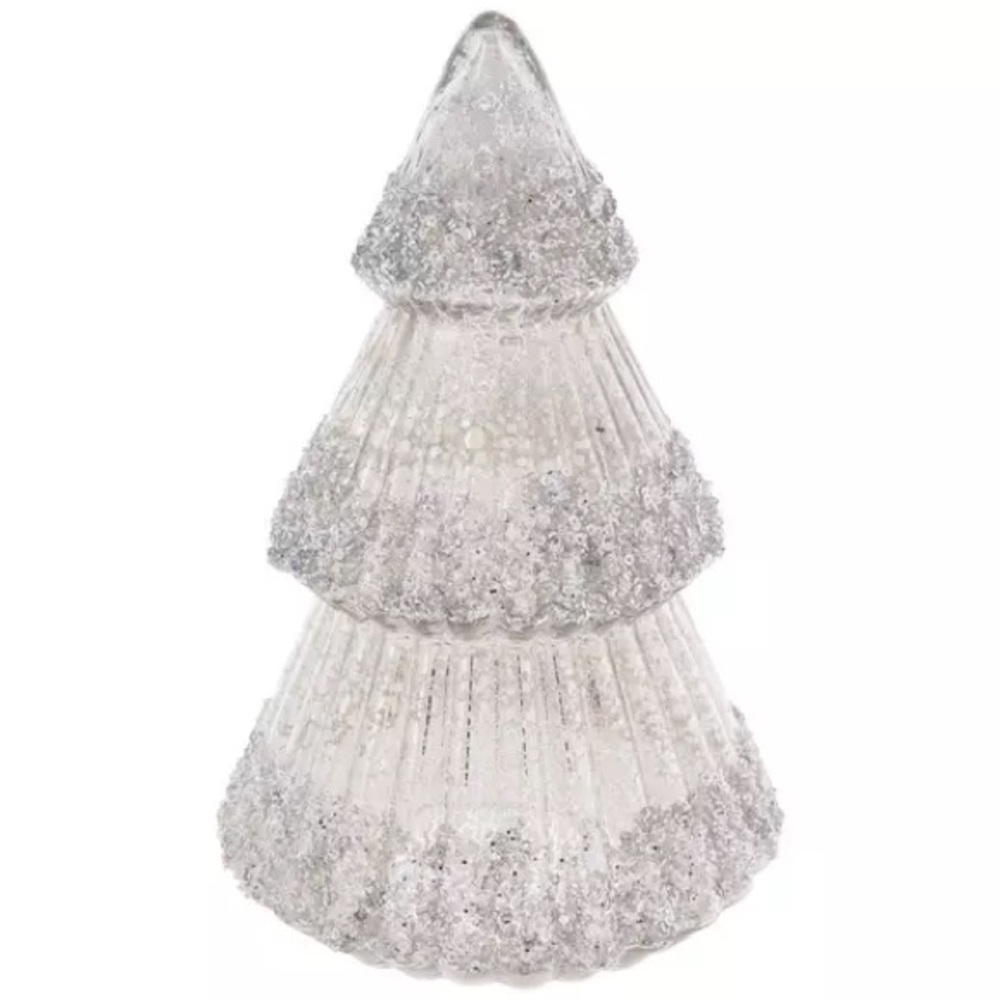 Glitter Mercury Glass Tree